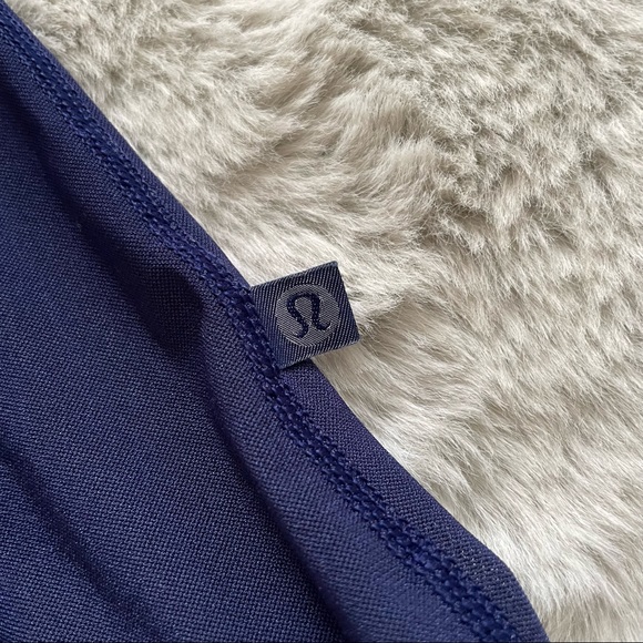 Lululemon fit physique hero blue tank top mesh back workout Athletic size 6 - Picture 6 of 13